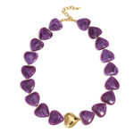 Acrylic Beaded Necklaces Heart Retro Daily Classic Series Women's jewelry