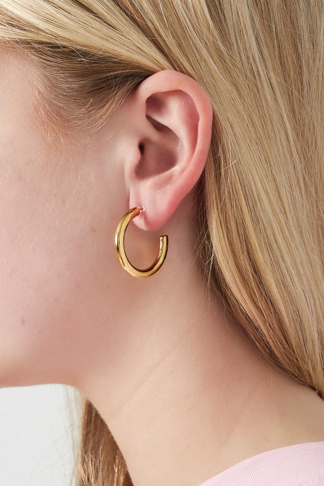 Chic Hoop Clip Earrings