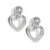 Iron Drop Earrings Heart Elegant Christmas Luxurious Series Women's jewelry