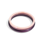 Acrylic Bangles Solid Color Casual Daily Simple Series Women's jewelry