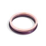 Acrylic Bangles Solid Color Casual Daily Simple Series Women's jewelry