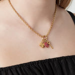 Heart DIY necklace