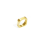 Stainless Steel Minimalist Rings rectangle Simple Daily Simple Series Women's jewelry