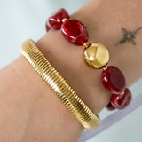 Acrylic Beaded Bracelets Beads Casual Daily