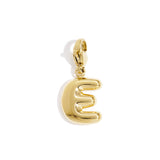 DIY initial letter jewelry charm