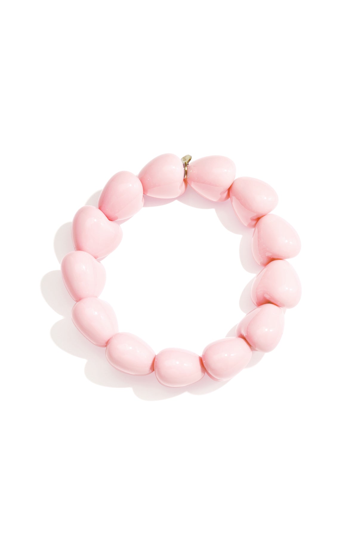 13-Bead Small Heart Bracelet