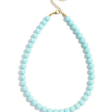 Necklace with medium beads-10mm