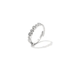 Ring with different shapes and stones