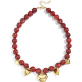 Acrylic Beaded Necklaces Heart Casual Daily Ethnic Series Women's jewelry