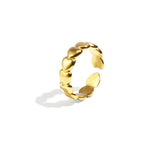 Stainless Steel Minimalist Rings Heart Casual Daily Simple Series Women's jewelry