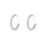 Luminous Hoop Clip Earrings
