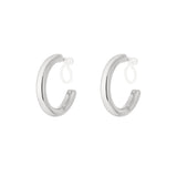 Luminous Hoop Clip Earrings