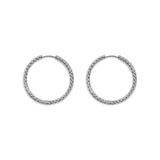 Stainless Steel Hoop Earrings Circle Simple Daily Simple Series Women's jewelry