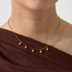 Necklaces with shooting stars