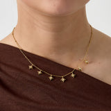 Necklaces with shooting stars