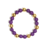 Acrylic Beaded Bracelets Beads Casual Daily Simple Series Women's jewelry-10mm