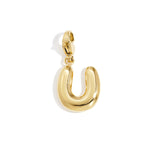 DIY initial letter jewelry charm