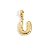DIY initial letter jewelry charm