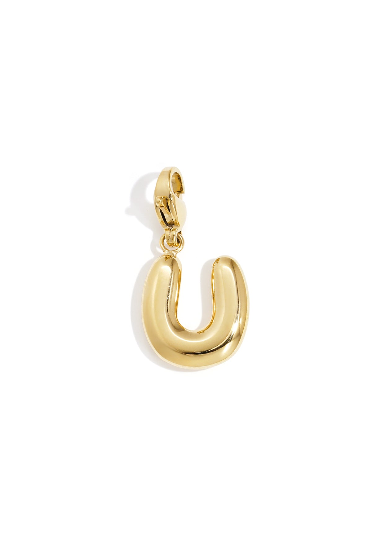 DIY initial letter jewelry charm