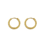 Stainless Steel Hoop Earrings Circle Simple Daily Simple Series Women's jewelry