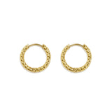 Stainless Steel Hoop Earrings Circle Simple Daily Simple Series Women's jewelry