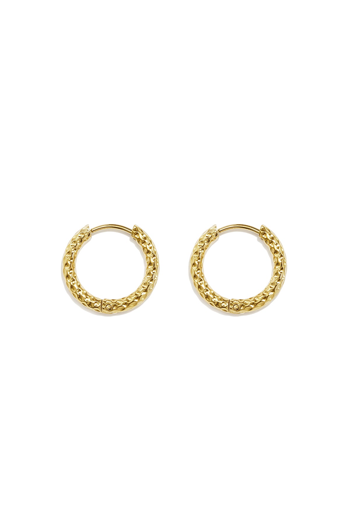 Stainless Steel Hoop Earrings Circle Simple Daily Simple Series Women's jewelry