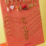 2-in-1 necklace and bracelet with varying links