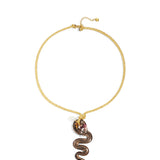 Polyester Pendant necklaces snake Casual Daily Simple Series Women's jewelry