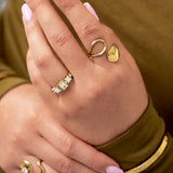 Stainless Steel Minimalist Rings Geometric Shape Simple Daily Simple Series Women's jewelry