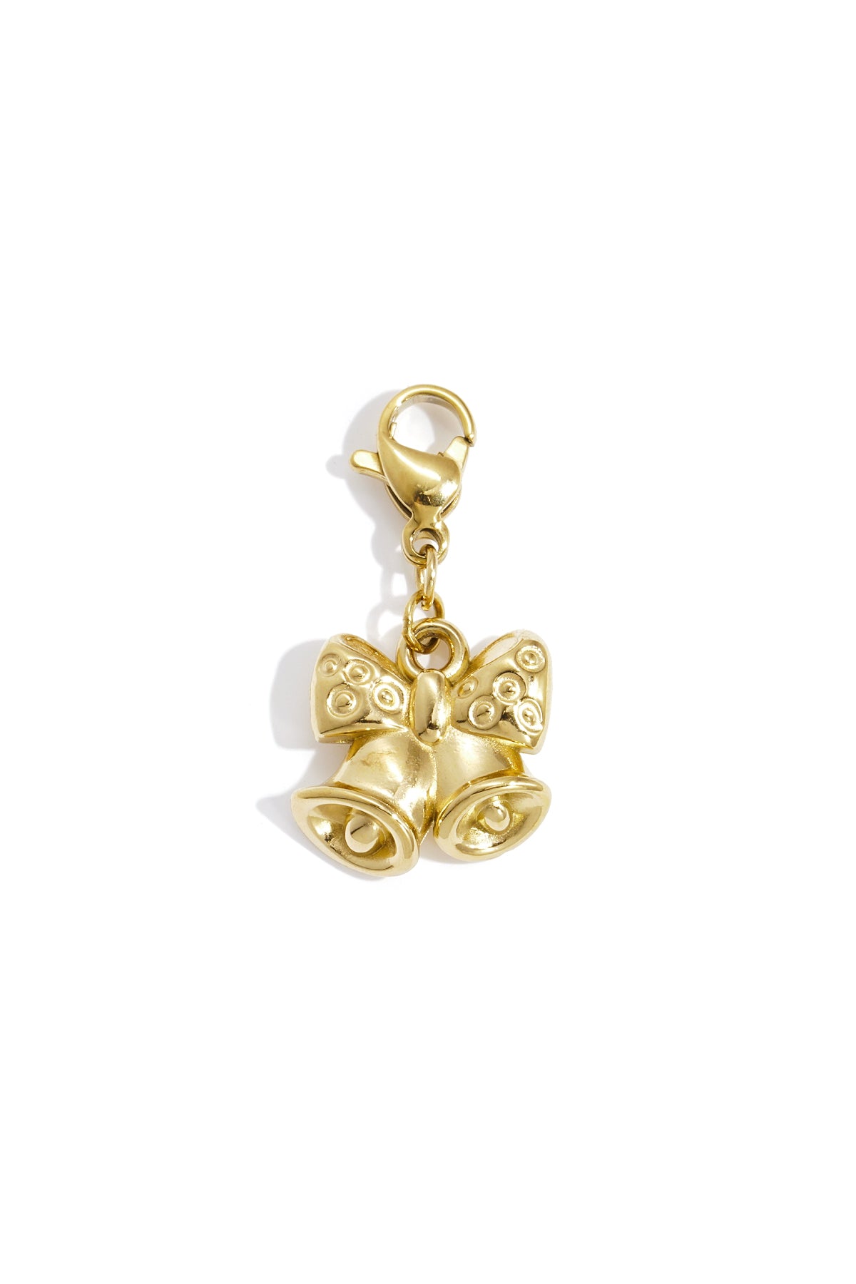 Jewelry charm Christmas bells DIY