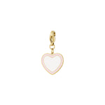 Stainless Steel Jewelry Charms Heart Casual Daily Simple Series Women's jewelry