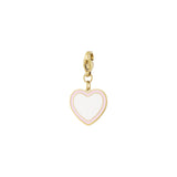 Stainless Steel Jewelry Charms Heart Casual Daily Simple Series Women's jewelry