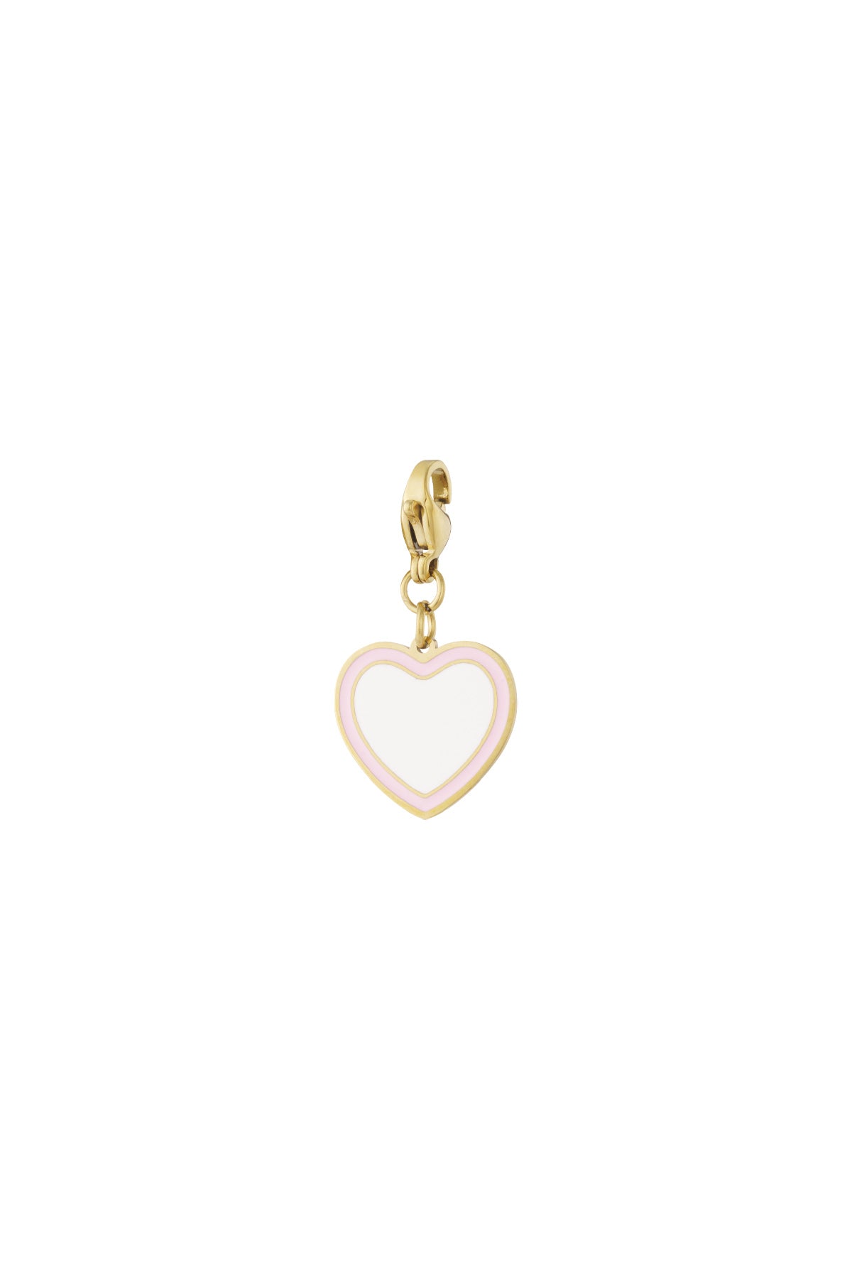 Stainless Steel Jewelry Charms Heart Casual Daily Simple Series Women's jewelry