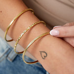 Simple arrow bangle