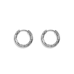 Stainless Steel Hoop Earrings Circle Simple Daily Simple Series Women's jewelry