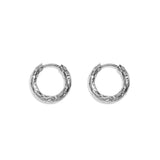 Stainless Steel Hoop Earrings Circle Simple Daily Simple Series Women's jewelry