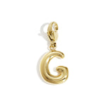 DIY initial letter jewelry charm