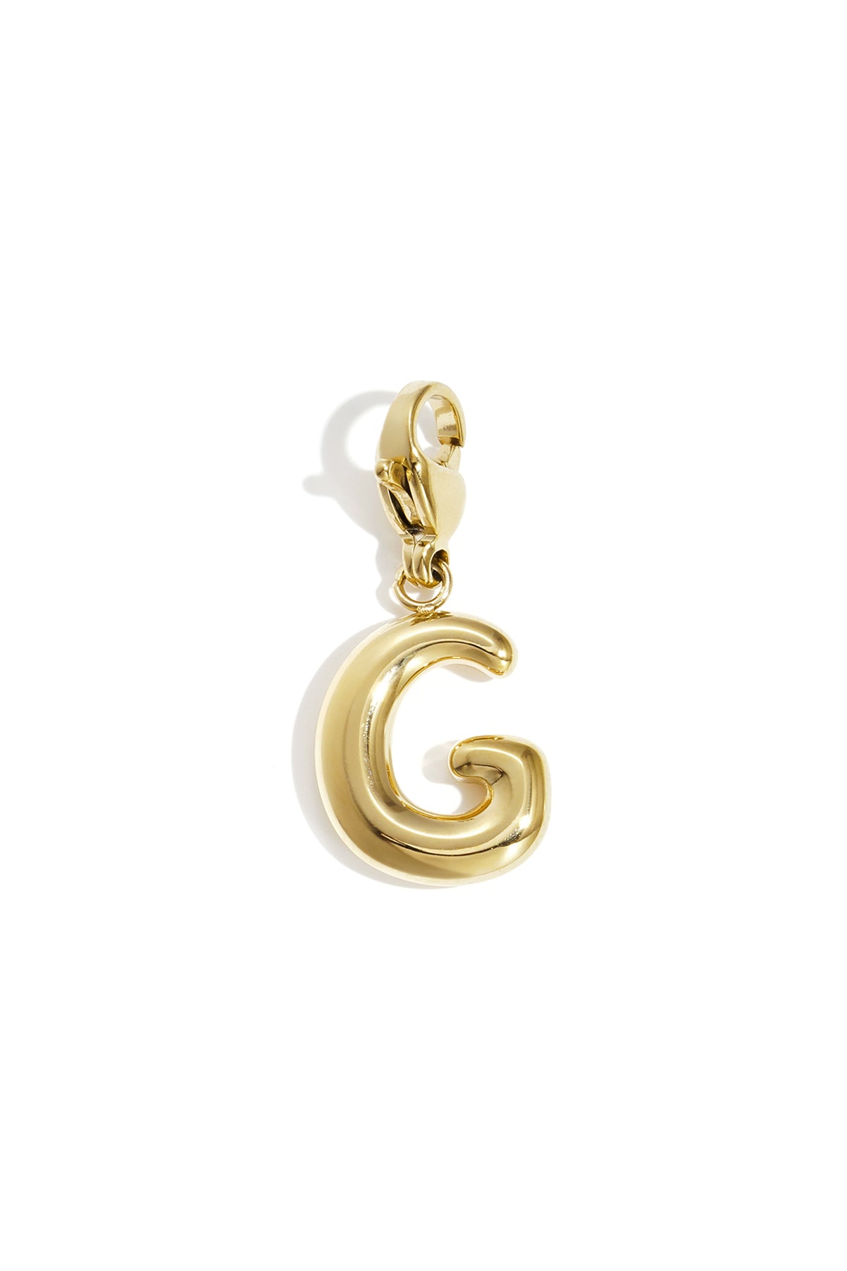 DIY initial letter jewelry charm