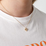 Rhinestone heart necklace