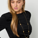 Smooth Link Long Necklace