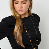 Smooth Link Long Necklace