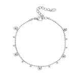 Bracelet with alternating balls