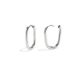 Oval hoops Stainless Steel