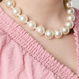 Pearl girl necklace 12mm-25mm