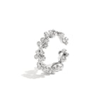 Daisy ring set with stones