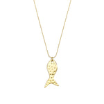 Stainless Steel Long Necklaces Fish Casual Daily Simple Series Women's jewelry