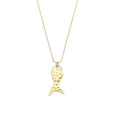 Stainless Steel Long Necklaces Fish Casual Daily Simple Series Women's jewelry