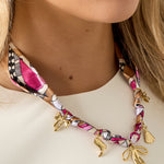 Stainless Steel Pendant necklaces Bow Knot Casual Daily Simple Series Women's jewelry