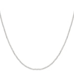 Solid bead necklace-4mm