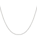Solid bead necklace-4mm